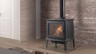 Hergom E30 Combustion Wood Heater [upl. by Aneej225]