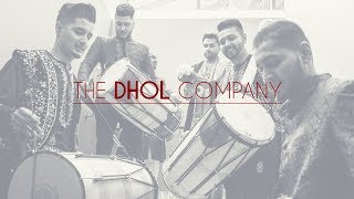 The DHOL Company  Groom  Baraat Entrance 4 X Drummers FULL VIDEO [upl. by Saeger]