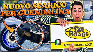 NUOVO SCARICO ROADSITALIA MT07  Sound PAUROSO 🚀 🏍️ [upl. by Rena]