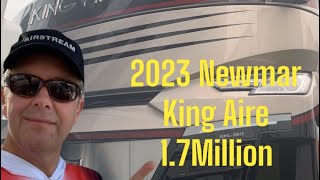 2023 Newmar King Aire 17Million Motorhome Tampa RV Show [upl. by Siul]