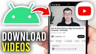 How To Download YouTube Video On Android Phone  Full Guide [upl. by Ullund]