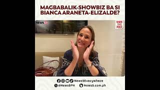 Bianca AranetaElizalde balikshowbiz [upl. by Atsyrhc]