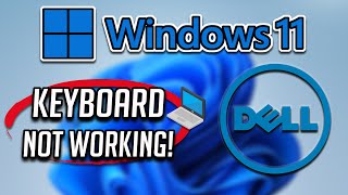 Fix Dell Keyboard Not Working Windows 11  4 Solutions 2024 [upl. by Fiedler]