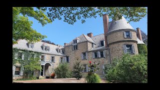 Grey Towers Gifford Pinchot Mansion Milford PA [upl. by Akemeuwkuhc]