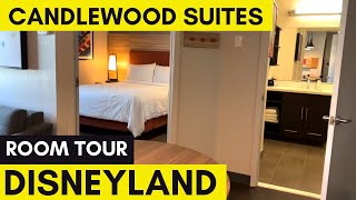 Candlewood Suites Anaheim Resort Area Room Tour  Disneyland [upl. by Jedlicka69]