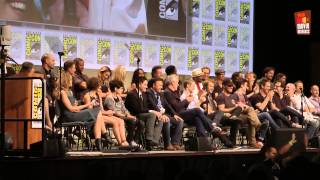 THE VAMPIRE DIARIES Comic Con Panel [upl. by Htiekram]