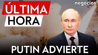 ÚLTIMA HORA  Putin advierte a Occidente es ilusorio querer derrotar a Rusia en el campo de batalla [upl. by Anoit511]