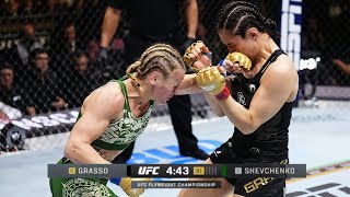 Alexa Grasso vs Valentina Shevchenko 3  FULL FIGHT RECAP [upl. by Suoirrad]