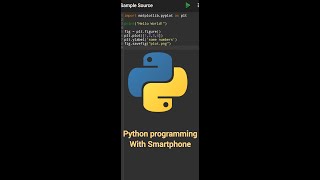 Python Programing with Smartphone [upl. by Milda747]