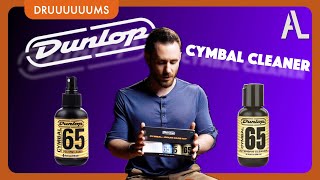 Im testing the CYMBAL CLEANERs by jimdunlopusa 🧼 [upl. by Suirtemed]