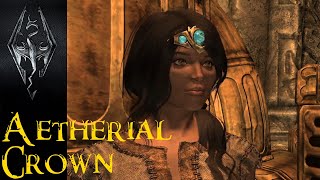 Skyrim Get Aetherial Crown from the start [upl. by Sedlik735]