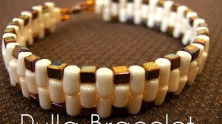 Beading Ideas  Rulla beads bracelet [upl. by Katharyn70]