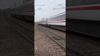 LNER 82214 amp 91105  Retford 140324 lner class91 intercity225 retford railway station train [upl. by Kimmel864]