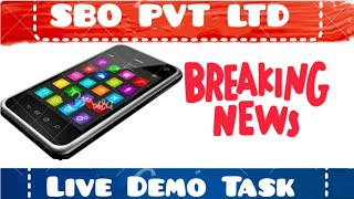 SBO Digital Influencer Live Task sbotvm sbo [upl. by Atival]