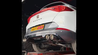 CUPRA FORMENTOR 15 TSİ ÖNCESİ VE SONRASI 👊 egzoz egzozsepeti varex beylikdüzü varexegzoz [upl. by Takken312]