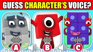 Can You Guess the NUMBERBLOCKS Characters Voice in 10 Seconds 🔢  One Two Three [upl. by Lseil]