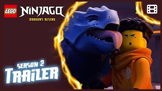 Season 2 Trailer  LEGO NINJAGO® Dragons Rising [upl. by Bashee]