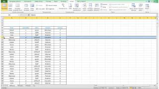 Excel  podstawy Blokowanie kolumn i wierszy [upl. by Cornwell579]