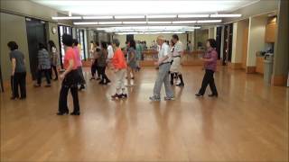 Blueberry Hill Line Dance Choreographed by Karen Tripp [upl. by Ayrb]