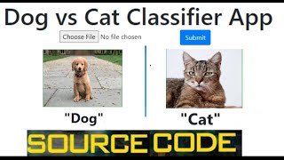 Cat Dog classification Project using CNN and Deployed on Flask  Source Code Download  UBprogrammer [upl. by Rochemont]