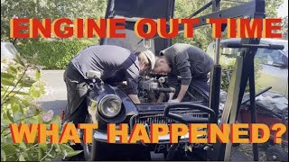 MGB Engine Removal What Went Wrong [upl. by Mendive]