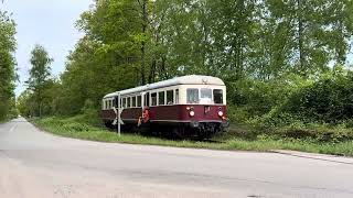 Triebwagen quotEsslingenquot von Stadthagen nach Rinteln am 27April 2024 [upl. by Sivat]