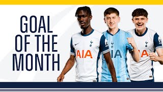 TOTTENHAM HOTSPUR GOAL OF THE MONTH  AUGUST 2024  YVES BISSOUMA HEUNGMIN SON MIKEY MOORE [upl. by Parcel]