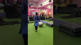 Fun shorts at Pink fitness Medavakkam pinkfitness motivation pinkevent pinkmedavakkam funreels [upl. by Chu935]