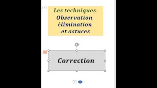 Préparation concours 3 correction [upl. by Aiek706]