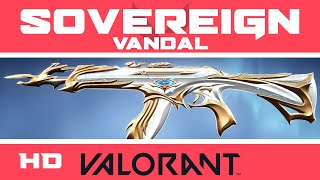 Sovereign Vandal VALORANT FORSAKEN SKIN  New Sovereign Skins Showcase [upl. by Rachael195]