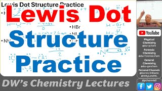 CHEM 1411 More Lewis Dot Structure Practice 2024 [upl. by Arreit107]