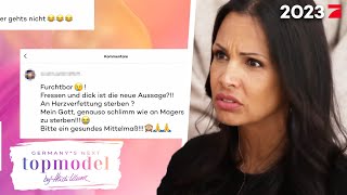 quotWorte können so viel zerstörenquot  die Models lernen viel über Hass im Netz  GNTM 2023  ProSieben [upl. by Heisel]