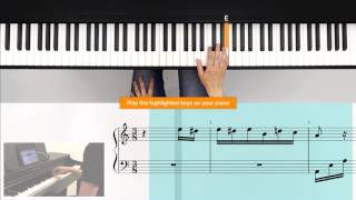 flowkey for Tablets – How to Learn Your First Song [upl. by Sarene]