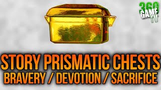 Three Story  Campaign Prismatic Chests Guide  Facet of Bravery  Devotion  Sacrifice  Destiny 2 [upl. by Llerat59]