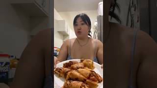 Pizza Rolls amp Garlic Parmesan Mukbang ðŸ• pizzalover [upl. by Bove134]