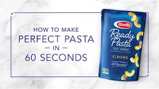 Barilla  Barilla Ready Pasta – Perfectly Cooked Elbows Pasta in just 60 Seconds [upl. by Acinoed]