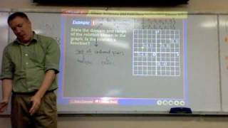 Algebra 2  Lesson 21  Relations amp Functions Part I [upl. by Roti408]