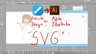 Infinite Design to Adobe Illustrator  Android [upl. by Llerehc]