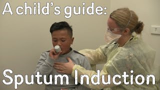 A childs guide to hospital Sputum Induction [upl. by Aissilem]