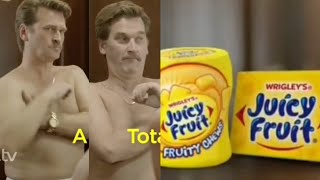 Juicy Fruit Arm Farts Men Room Commercial [upl. by Gardie]