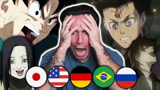 Best Anime Moments In Different Languages [upl. by Imrots536]