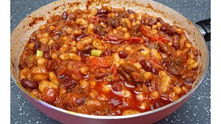 DELIGHTFUL MIXED BEANS POT RECIPE healthyfood dinner [upl. by Genet]