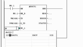 SIMATIC STEP7 300400 NETWORK PART 3  RECEIVER PROGRAMING [upl. by Vyky]