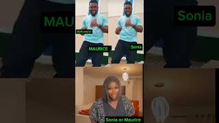 Rate Sonia and maurice dancing Skills mauricesamandsoniauche mauricesamtv soniauchetv utube [upl. by Chipman]