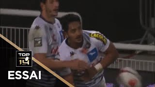 TOP 14  Essai de Yoram MOEFANA UBB  Lyon  BordeauxBègles  J3  Saison 20202021 [upl. by Hezekiah]