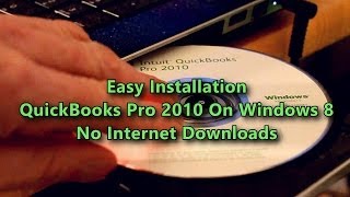 How To Install QuickBooks 2010 on Windows 8 [upl. by Meadow]