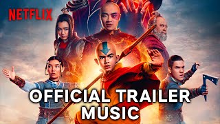 Avatar The Last Airbender Netflix  Official Trailer Music HQ COVER [upl. by Gilbertine]