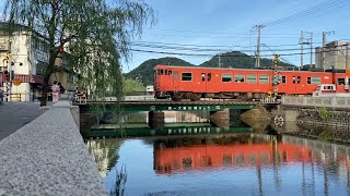 Kinosakionsen Station  キハ471 Local Train [upl. by Monjo]