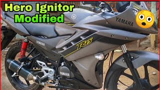 Hero Ignitor Modified To Yamaha R15  Bike Lovers [upl. by Brittan]