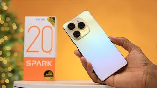 Tecno Spark 20 Pro Unboxing And Review [upl. by Merriott]